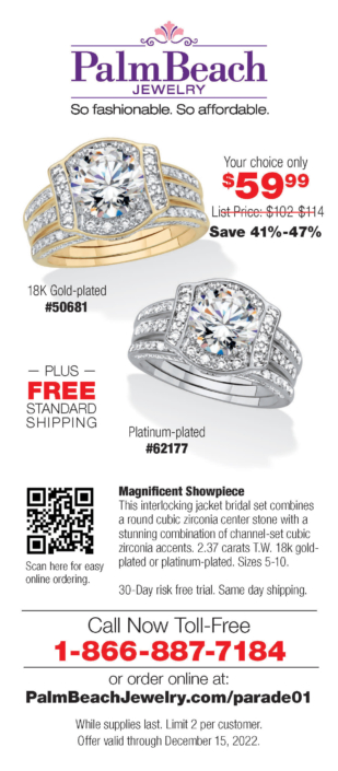 Parade Magazine Advertising Design and Lead Pages