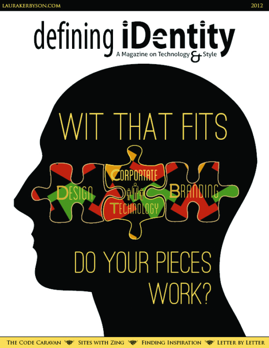 Magazine design and vector graphics
